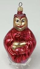 Vintage Christopher Radko Red Devil Christmas Halloween Ornament Loose Top