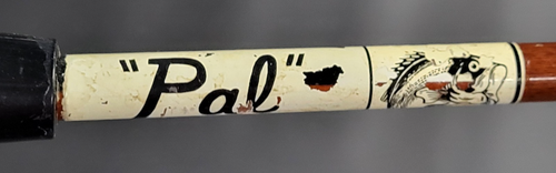Heddon PAL Spinning Rod #7145, 2 Piece, 5 Guides, Cork Split Grip, 7' Fiberglass - Picture 7 of 17