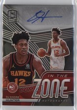 2020-21 Panini Spectra In the Zone Auto 28/49 De'Andre Hunter #ITZ-DAH Auto ld5
