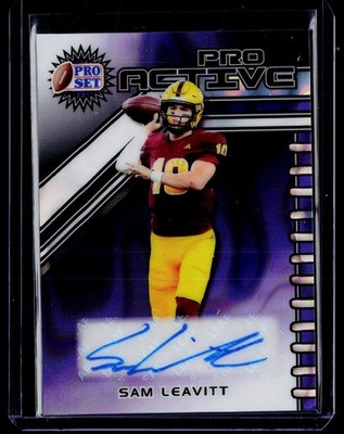 2025 Leaf Pro Set #6/8 Purple Lava Sam Leavitt Pro Active Auto