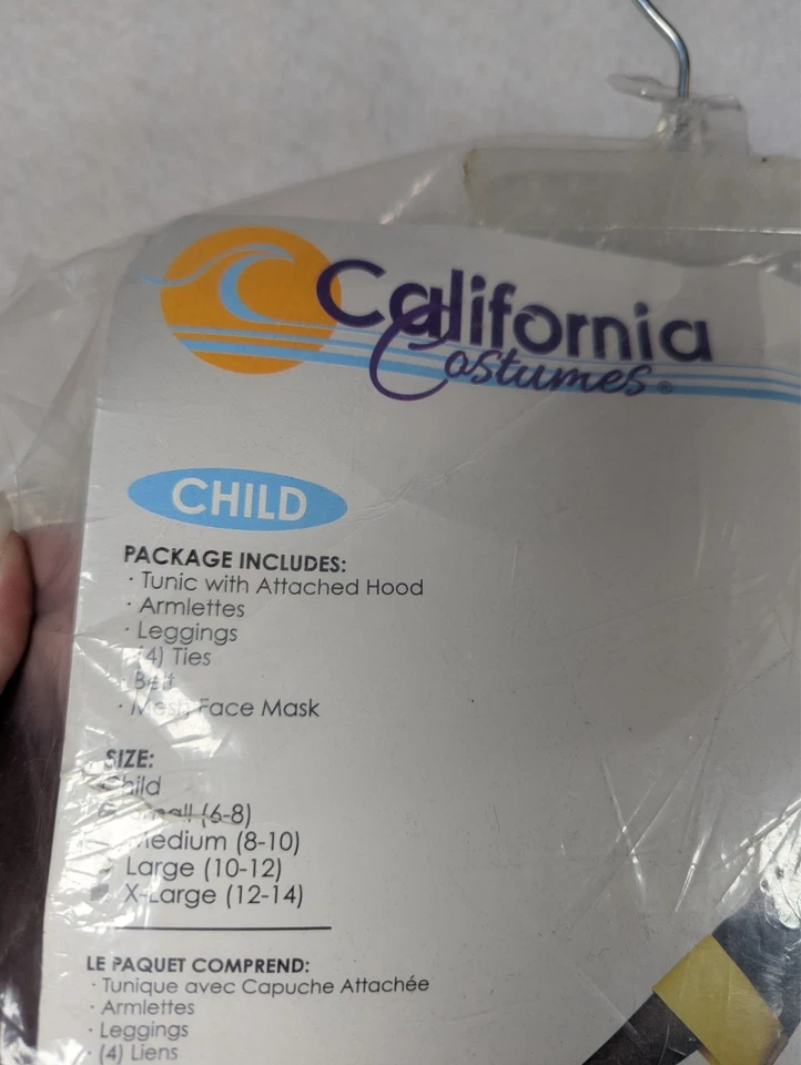 Хэллоуин - Калифорния костюм - Ninja девочка - ребенок - размер: L (10-12) - Изображение 4 из 4