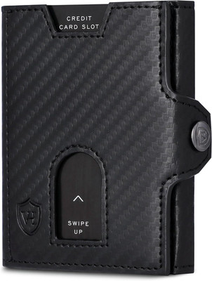 VON HEESEN Slim Wallet Mit Münzfach & RFID Schutz - Geldbörse Herren & Damen - K
