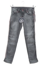 BLUE MONKEY Boyfriendjeans Damen Jeans Gr. DE 32 grau Casual-Look