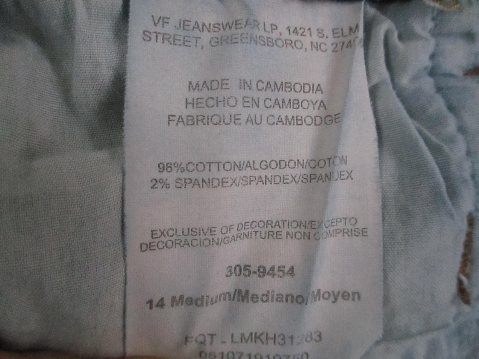 Lee Natural Bootcut Jeans Womens 14 Blue Med Wash High Rise Stretch 34x30 thumbnail 6