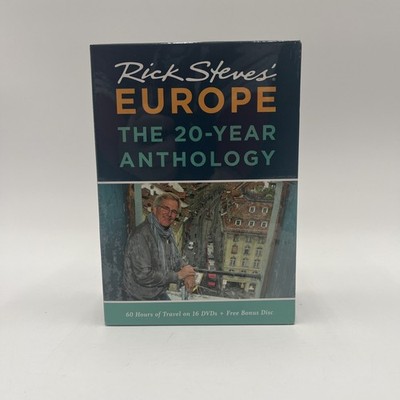 Rick Steves' Europe: The 20-Year Anthology 17 DVD Set 60 Hours BRAND NEW SEALED