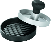 RÖSle Burgerpresse 11Cm Fleischpresse Burger Patty Form Schwarz Silber