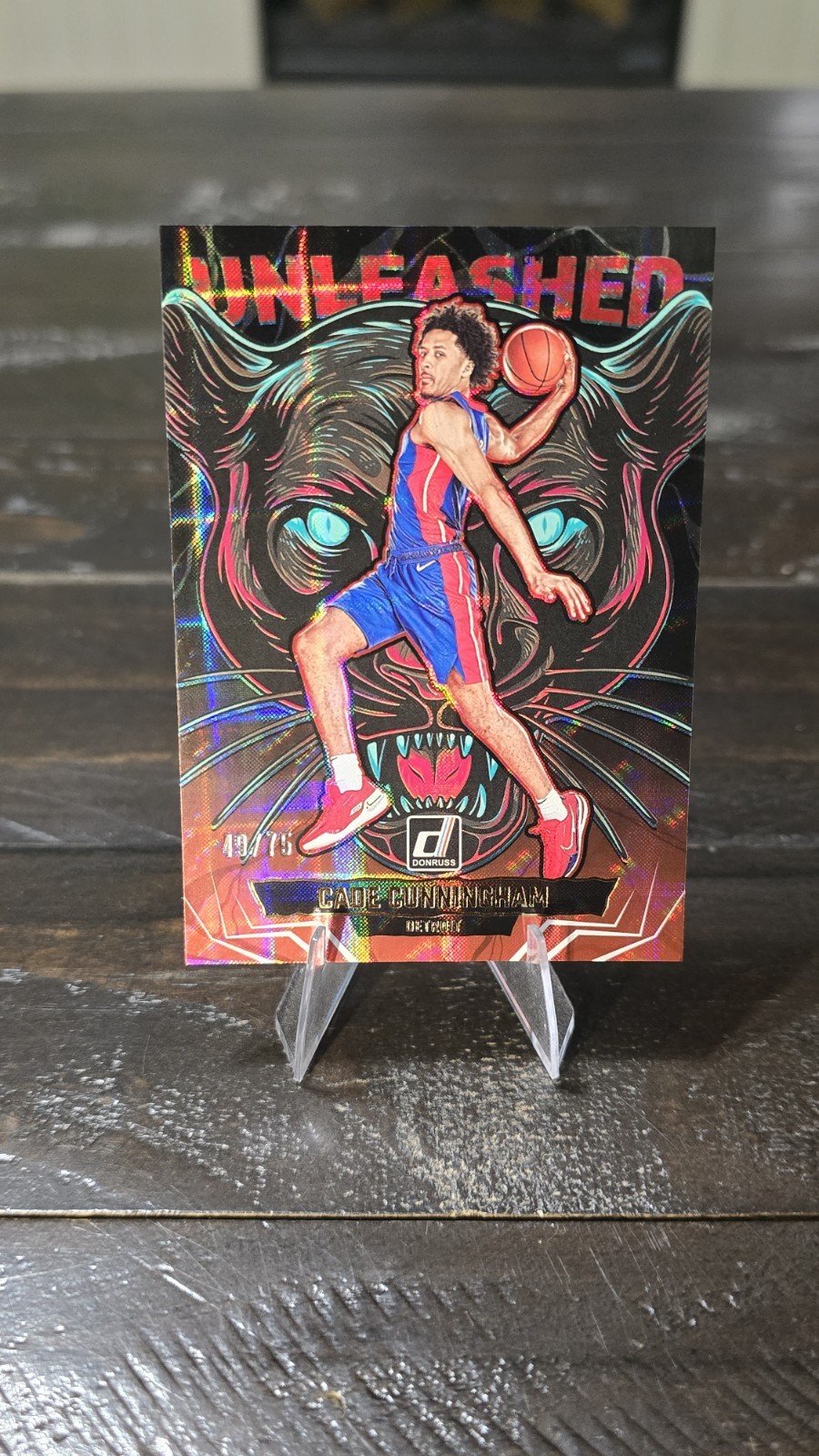 Panini 2025-26 Donruss Unleashed Cade Cunningham #17 Pistons /75