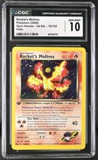 Rocket's Moltres [1st Edition] #12 Prices | Pokemon Gym Heroes | Pokemon  Cards