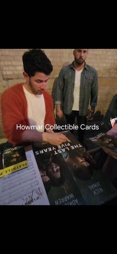 Carte fenêtre signée Les cinq dernières années - Nick Jonas et Adrienne Warren - Photo 4/5