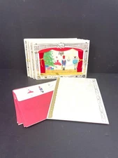 Set of 10 Vintage Paper Magic Group “Nutcracker Ballet”Pop-Up 3D Christmas Cards