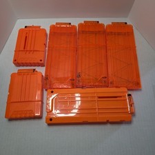 NERF Gun Magazine N-Strike Dart Clips 12 and 6 Shot Replacement Parts Lot of 6