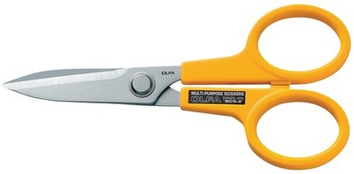 OLFA-9766 OLFA 7' Serrated-Edge Stainlss Steel Scissors (SCS-2)