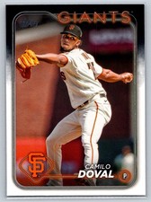 2024 Topps #213 Camilo Doval - San Francisco Giants