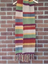 Hand Knitted Authentic Dr Who Scarf