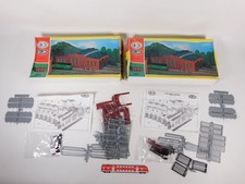 Heljan Con-Cor H0 2x Train Shed Missing Single Parts 802 803 (OVP) #EK604-4