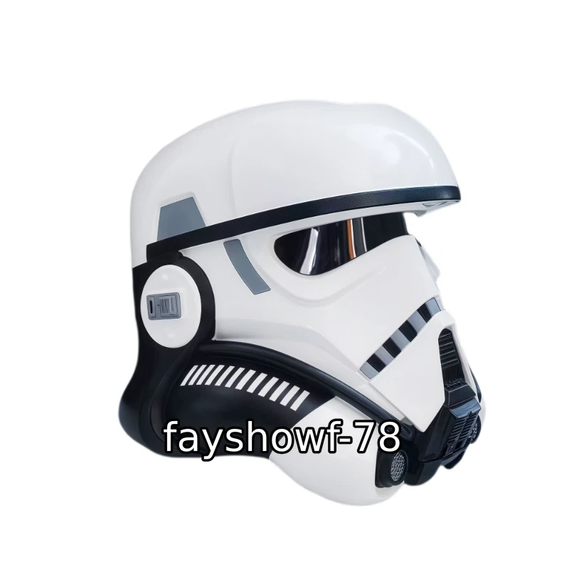 Star Wars Imperial Stormtrooper 1:1 Cosplay Casco Blanco Halloween Máscara de Resina Foto 2 de 4