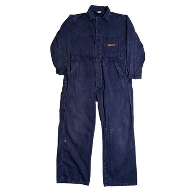 Vintage Sunoco Gas Station Coveralls Mens Size 44 Distressed True Vintage 