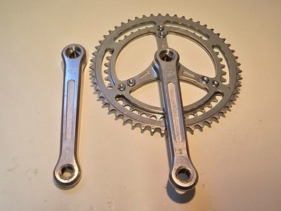 Campagnolo Gran Sport 3 Arm Steel Crankset 52/42 170mm | eBay