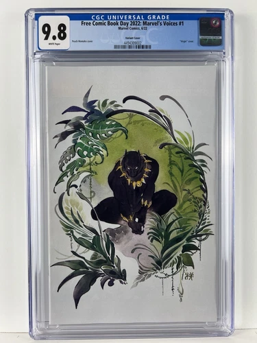 Free Comic Book Day 2022: Marvel Voices #1 CGC 9.8 1:1000 Peach Momoko Virgin