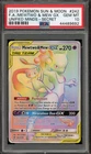Pokemon Mewtwo & Mew GX Unified Minds Secret Rare #242 PSA 10 Gem Mint