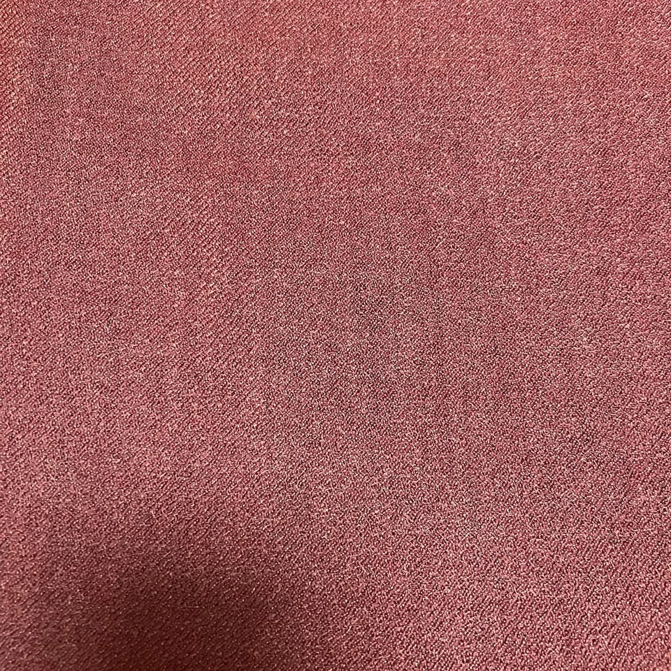 VTG Maroon Wool/ Wool Blend Fabric Remnant Piece 60in X 74in - Image 3 of 4