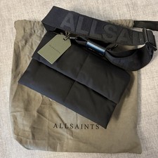 AllSaints Black Ezra Crossbody Bag