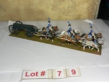 1/72 Painted Napoleonic Figures: Artillery Caisson, PLEASE READ, Lot 79