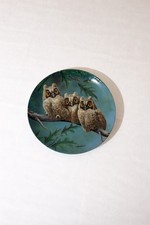 Knowles Collectors Plate 1992 Three's Company Long Eared Owls