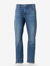 Civilianaire Walker Slim-straight Fit Denim Medium Wash Jeans 38x30 Made in USA