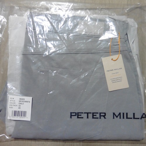 PETER MILLAR Herren 35 x 32 HOSE EB66 GALE PERFORMANCE GOLF 5-POCKET ME0EB66FB