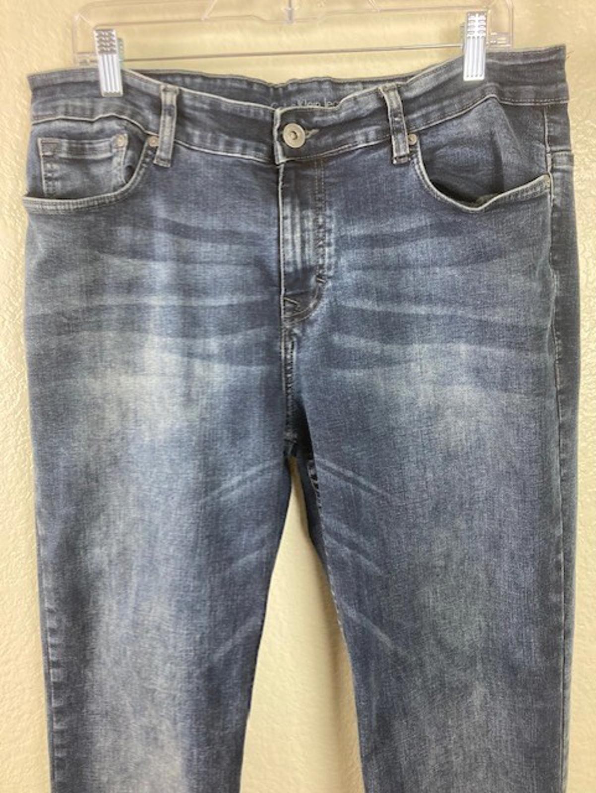 Calvin Klein Jeans Men's Straight Blue  Sz 34x32 thumbnail 2