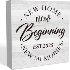 2026 Housewarming Gifts New Home Sweet Home Sign New Homes New Beginning Gifts C