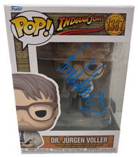 Mads Mikkelsen Signed Dr. Jurgen Voller Funko Indiana Jones Autograph Beckett