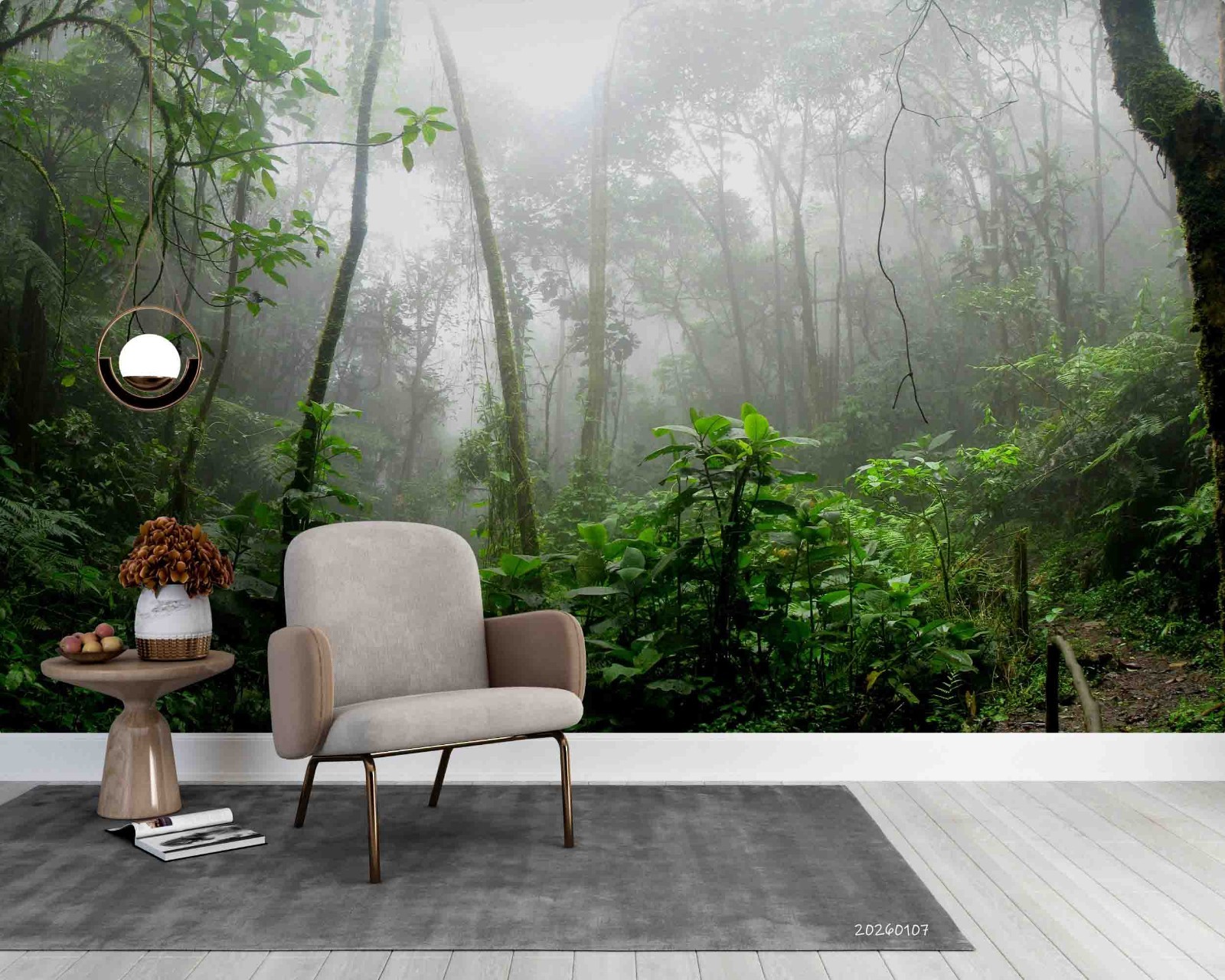 3D Forest Landscape Wall Murals Wallpaper Murals Wall Sticker