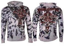 Xtreme Couture by Affliction Men's Pullover Hoodie Blood Sport