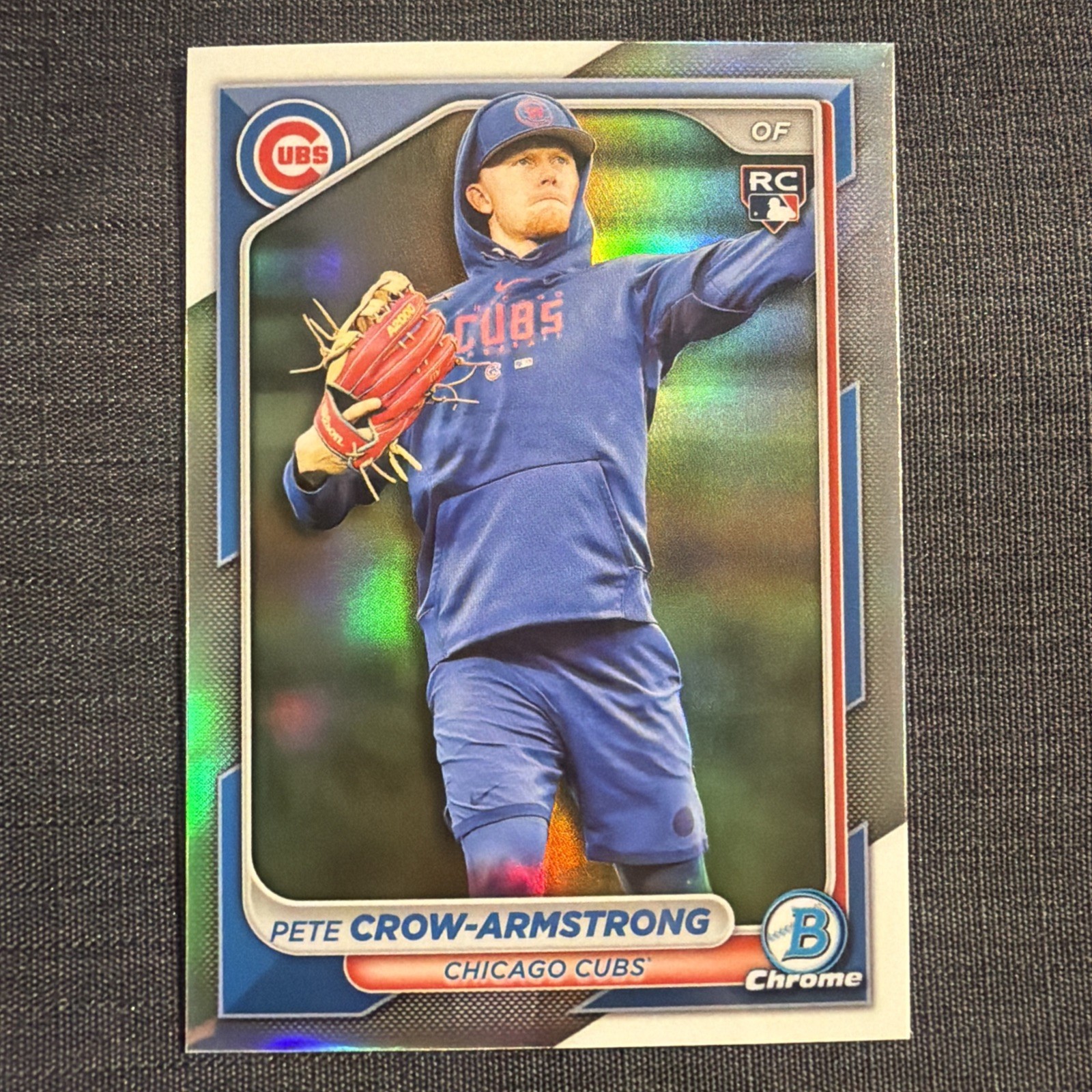 2024 Bowman Chrome Pete Crow-Armstrong Image Variation Refractor (RC) #45