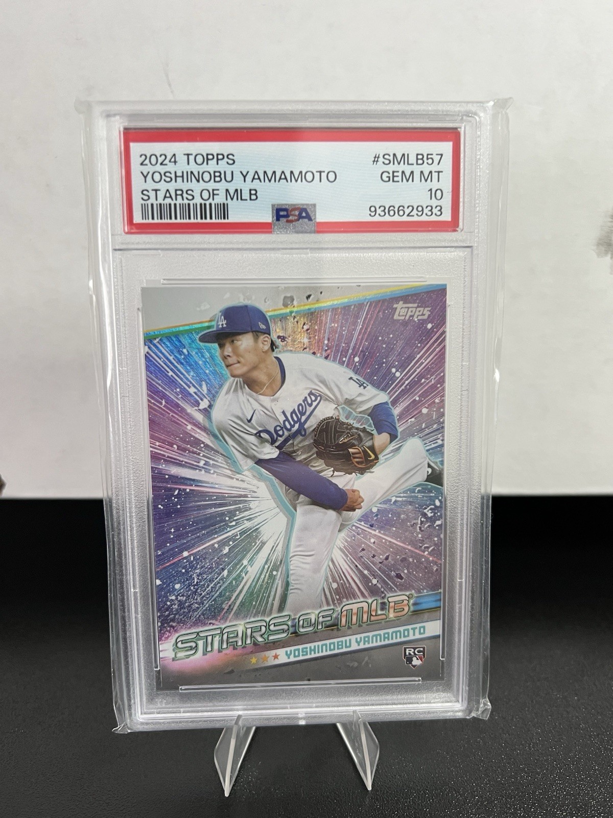 Yoshinobu Yamamoto 2024 Topps #SMLB-57 Stars of MLB Price Yoshinobu Yamamoto 2024 Topps #SMLB-57 Stars of MLB Price