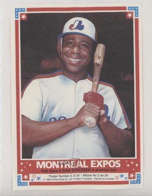 1985 O-Pee-Chee Posters Dan Driessen #2 0q3
