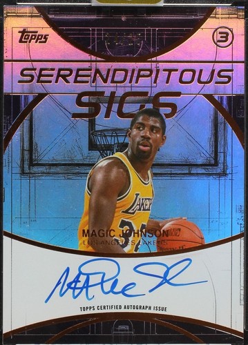 2025-26 Topps Three Next Feature Signatures Auto Bronze RC Joan 