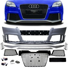 Stoßstange vorne + Wabengill passt für Audi TT 8J  Coupe Cabrio ab 06-16 auch RS