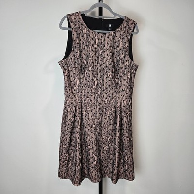 Jason Wu Black Lace Fit and Flare Dress Pink Whimsygoth Witchy Fairy XL