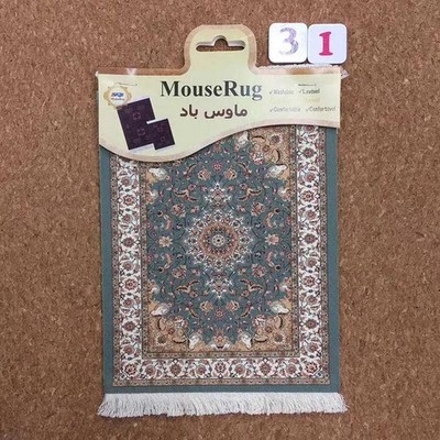 Persian Rug Mouse Pad Carpet Mousepad 180X280 Mini Coaster Carpets Rubber Woven
