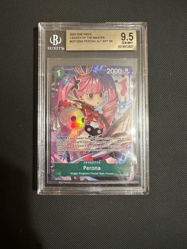 Perona (Alternate Art) graded BGS 9.5 for sale on eBay