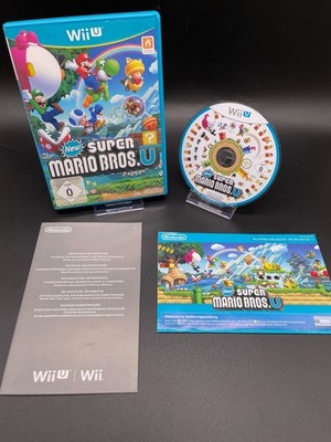 New Super Mario Bros. U - Nintendo WII U -OVP/CIB/PAL- TOP Zustand