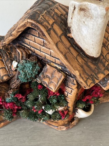California Creation 1990 GEP Fairy Garden Pot Casa Villaggio di Natale - Foto 6 di 24