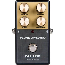 NUX Reissue Series Plexi Crunch Distortion Effects Pedal Black