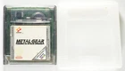 Authentic Metal Gear Solid (GBC, 2000) - Complete PAL Cartridge with Case