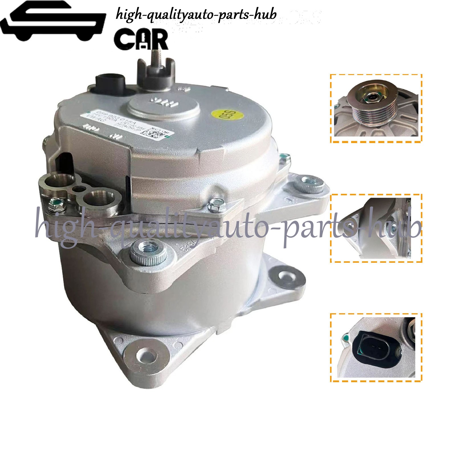 Alternator 07C903021J Fits Bentley Continental 2006-12 Flying Spur 06-10 GT GTC