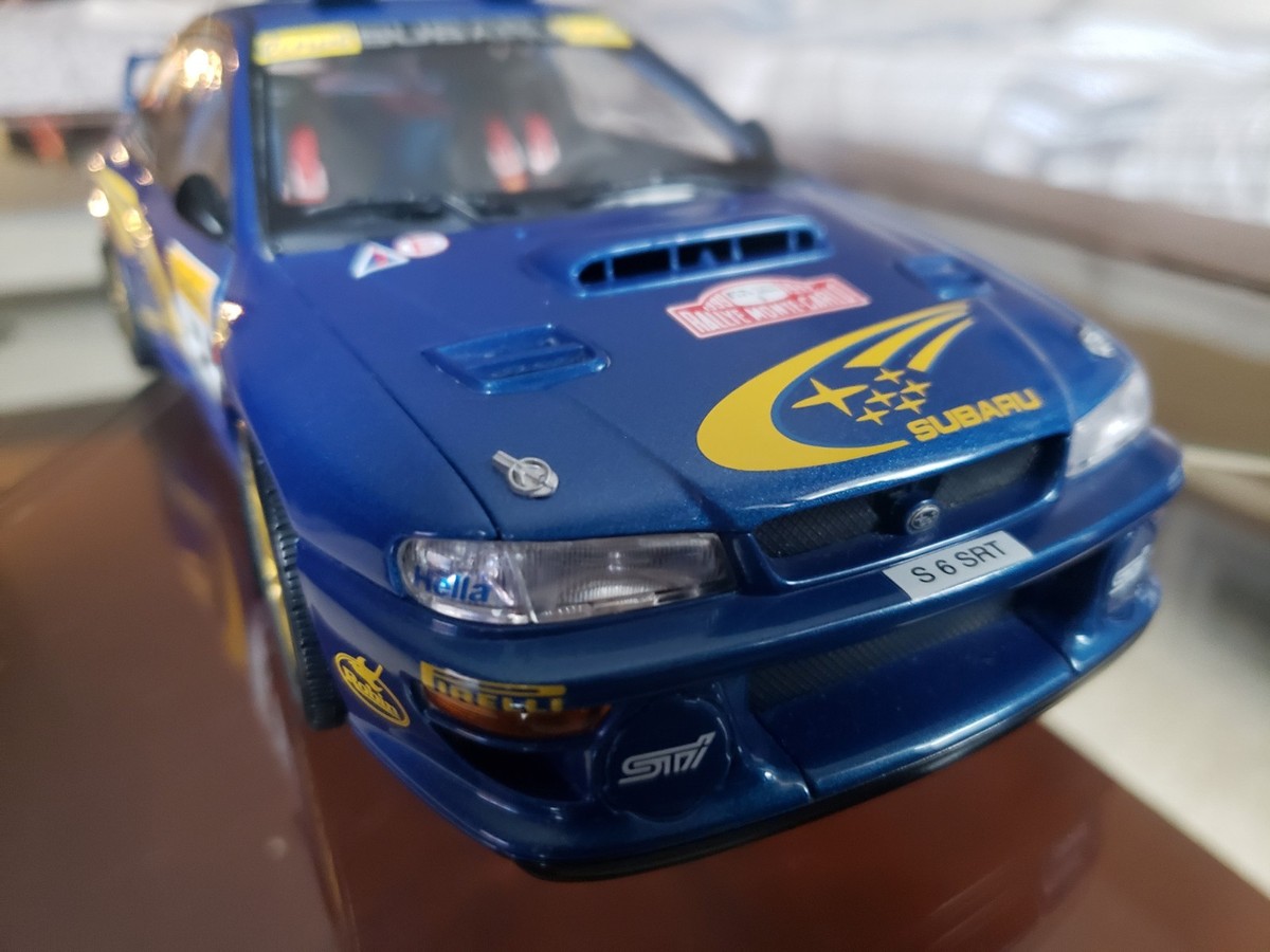 AutoArt Subaru Impreza WRC GC8 1/18 Diecast Burns Reid Rally rare
