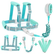 Toddler Harness Leash, Reflective Kid Harness with Anti Green/Reflect light